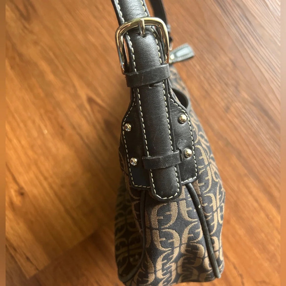 Fossil Vintage Y2K Monogram Logo Shoulder Bag Purse - Picture 5 of 8